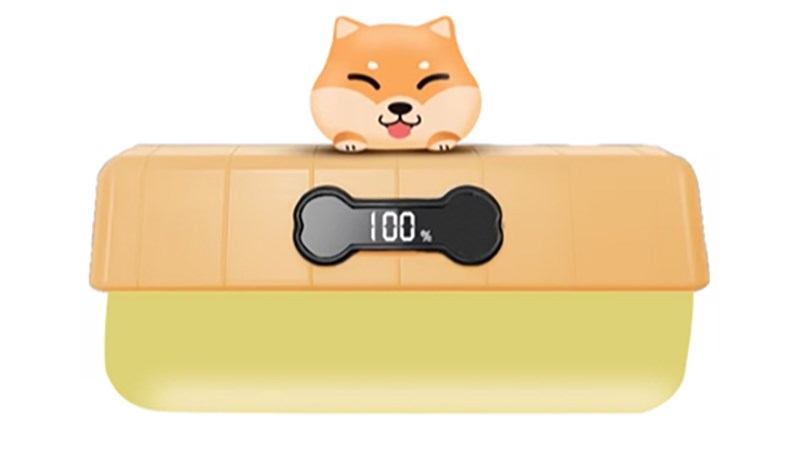 MCK 台灣製造 CHAICHAI狗屋造型口袋迷你行動電源 MCK-MPB005