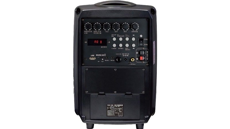 PA-6010 HYLEX POKKA 65W (私訊享優惠) 充電式UHF雙頻道藍芽手提無線擴音機