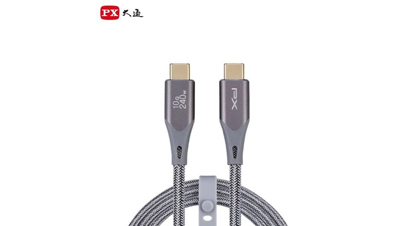 PX大通 UCC3X-2 UCC3X-1  10G/240W C-C  高速充電傳輸線 1米 2米 顏色隨機