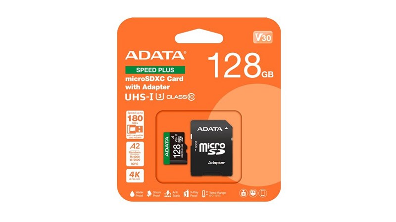 威剛 ADATA SPEED PLUS microSDXC UHS-I U3 Class 10 記憶卡