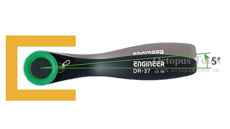 Octopus DR-37  Engineer 高效扭力棘輪扳手