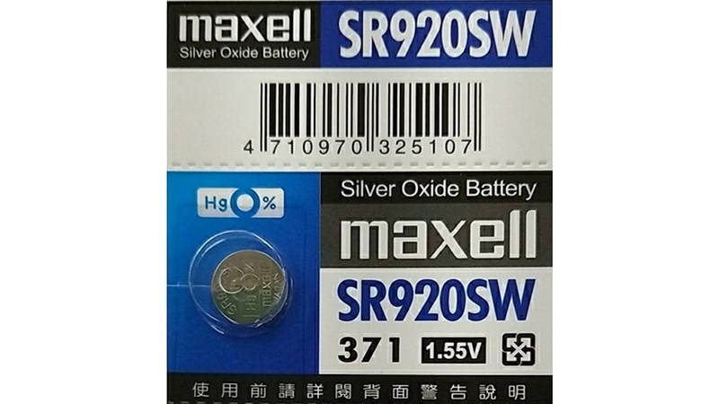 MAXELL 日本製 水銀電池 電池 鈕扣電池  SR920SW 單顆裝