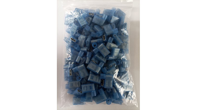 尼龍絕緣旗型端子 FLN2-7A 100入