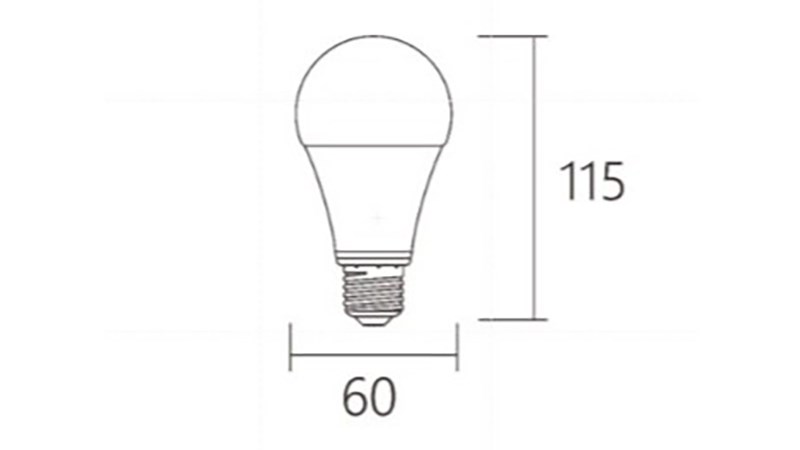 KAO'S LED節能燈泡 KA208 E27 7.5W 白光