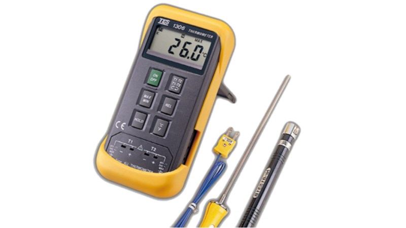 泰仕 TES 數位式溫度錶 數位溫度計 TES-1306