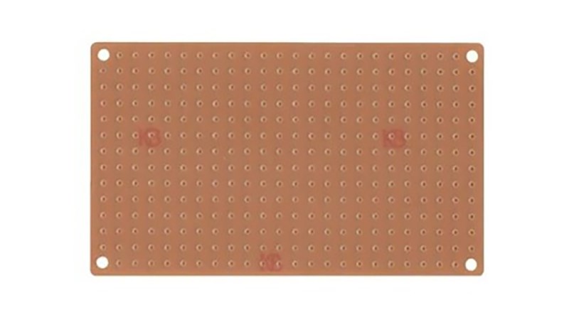 SL-32 電木 125 x 75 x 1.6 mm 小圓點 14 x 24 孔 單面 PCB 萬用電路