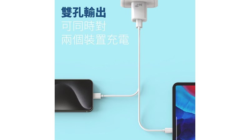 POLYBATT 36W GaN 氮化鎵充電器 1A1C GAN09-36W