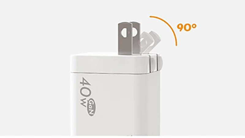 POLYBATT 40W GaN 氮化鎵充電器 2C GAN06-40W