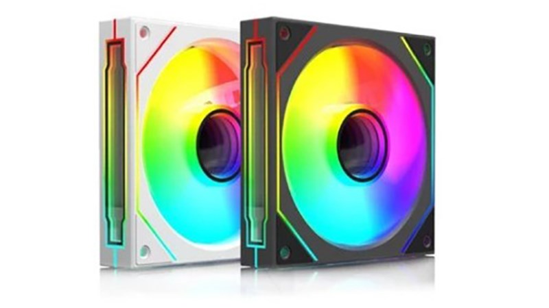 稜鏡 神光同步 12CM/ARGB/PWM 溫控 機殼風扇 機箱風扇 無限鏡風扇 散熱器