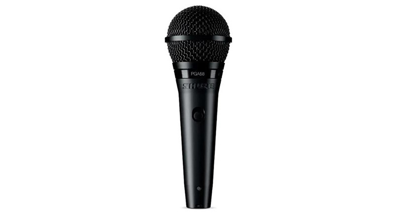 SHURE 舒爾 PGA58 人聲動圈麥克風  無附線 心型指向 唱歌  公司貨