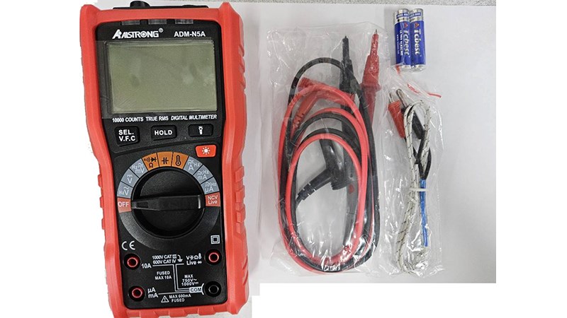 ALSTRONG 台灣A牌  自動真有效值萬用電表 三用電錶 液晶電表 多功能數位電錶 ADM-N5A