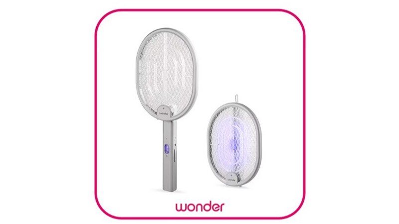 WONDER  Z型旋轉照明USB電蚊拍  WH-G16 USB 充電