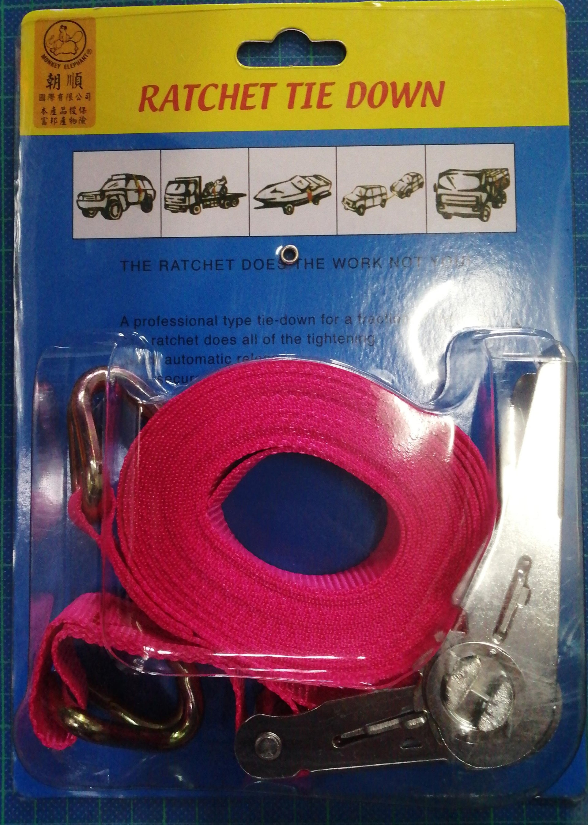 1"*15尺一般型綑綁帶