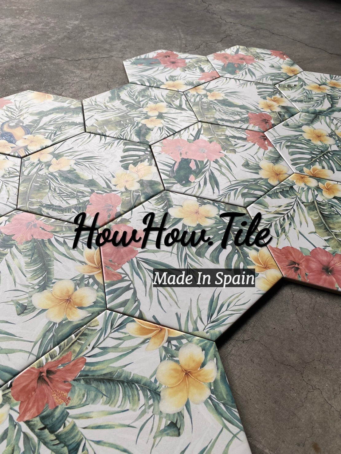 西班牙 綠昀六角磚  23*27cm RJ294