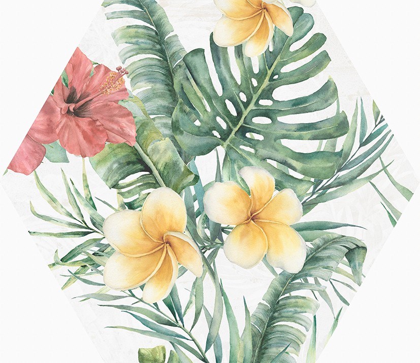 西班牙 綠昀六角磚  23*27cm RJ294