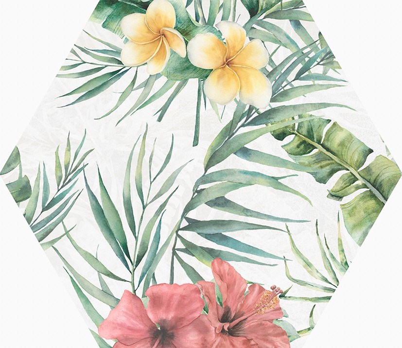 西班牙 綠昀六角磚  23*27cm RJ294