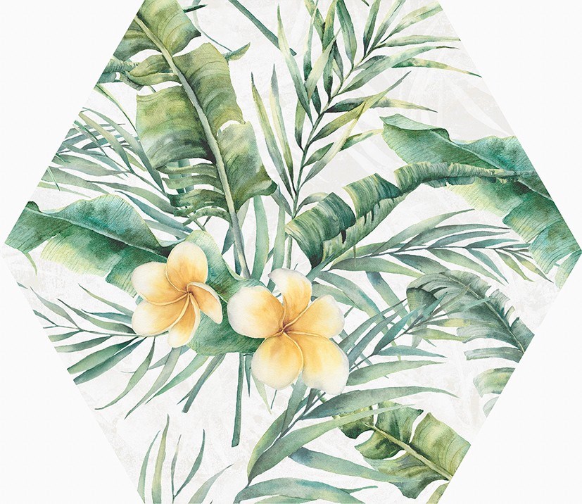 西班牙 綠昀六角磚  23*27cm RJ294