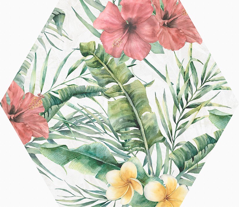 西班牙 綠昀六角磚  23*27cm RJ294