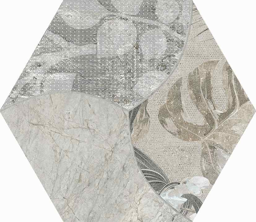 西班牙 文采六角磚23*27cm RJ294