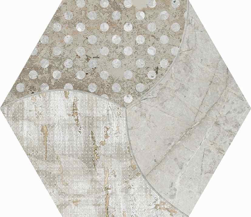 西班牙 文采六角磚23*27cm RJ294