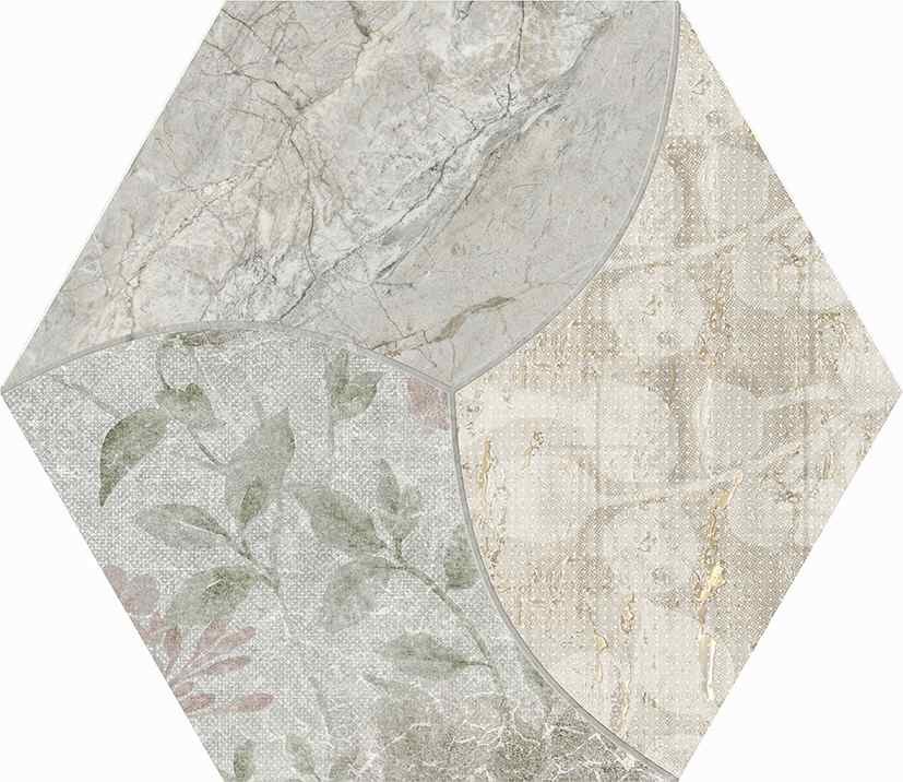 西班牙 文采六角磚23*27cm RJ294