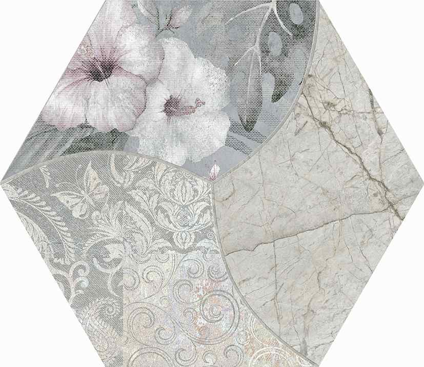 西班牙 文采六角磚23*27cm RJ294