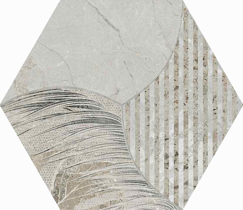 西班牙 文采六角磚23*27cm RJ294