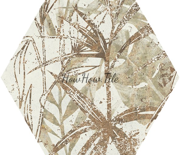 西班牙  竹霖六角磚 (15*17cm) RJ132-147