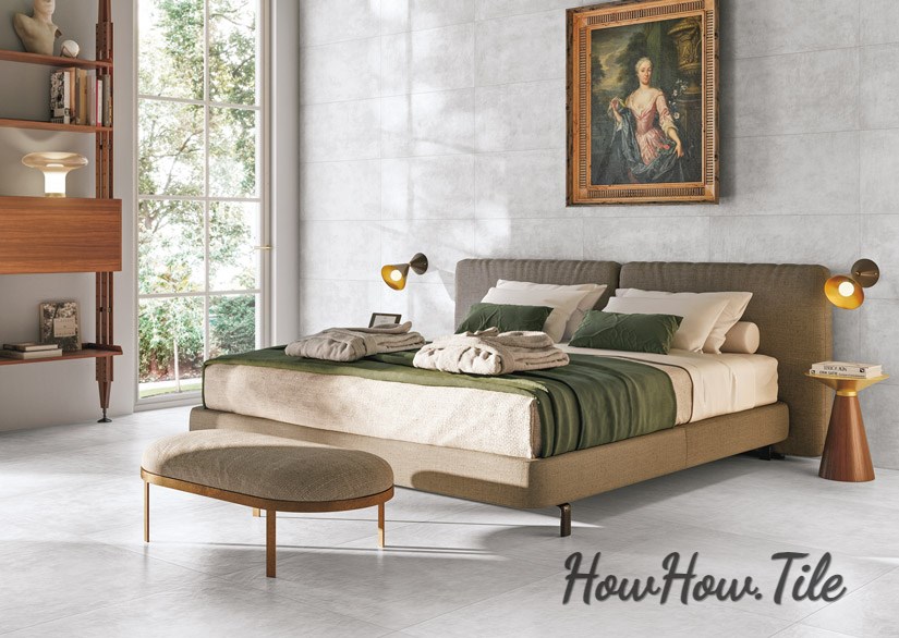 義大利 清水模手繪 VS 花磚 (60*120cm) GY8330-10780