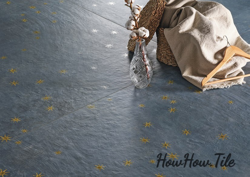 義大利 清水模手繪 VS 花磚 (60*120cm) GY8330-10780