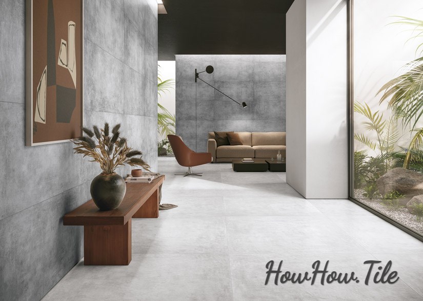 義大利 清水模手繪 VS 花磚 (60*120cm) GY8330-10780