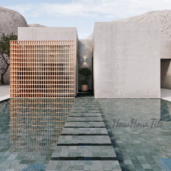 好好磁磚 西班牙 愛妮島11*11 霧面石英窯變磚-JY100