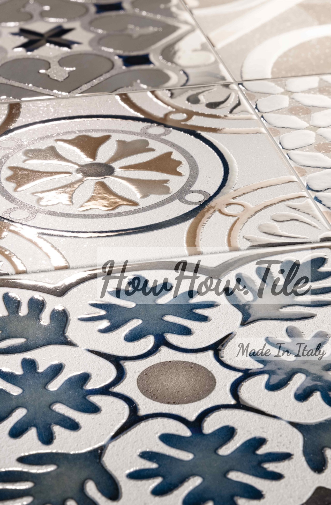 義大利 塞維亞單花 混搭花磚20x20 (RG368）