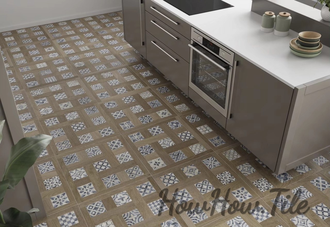 西班牙 文藝復古混搭花磚 三款60*60*0.9 HP1715