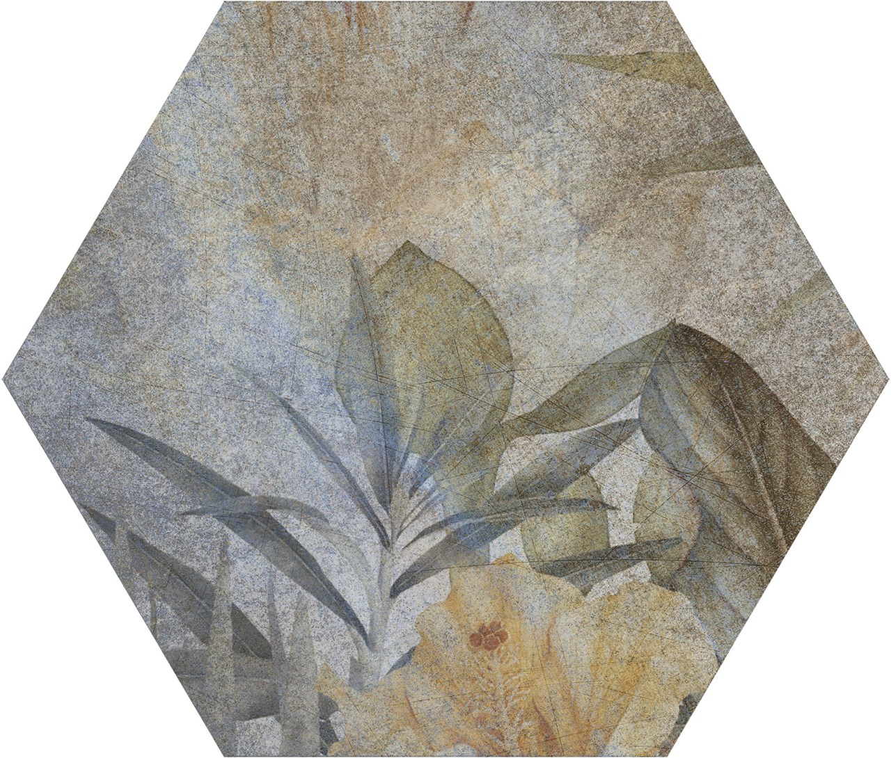 西班牙 暮光森林六角磚  23*27cm RJ294