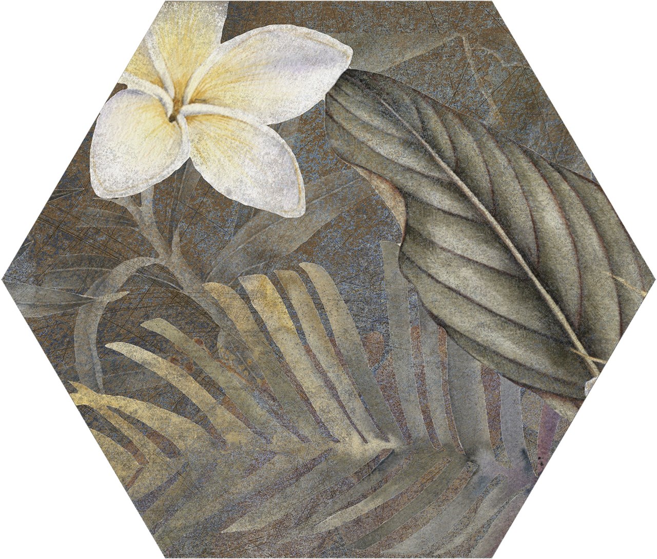 西班牙 暮光森林六角磚  23*27cm RJ294