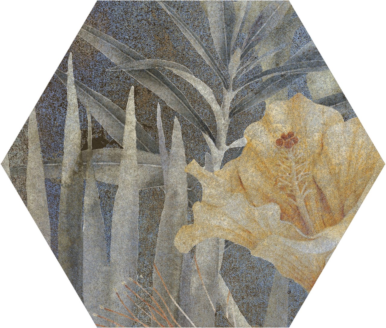 西班牙 暮光森林六角磚  23*27cm RJ294