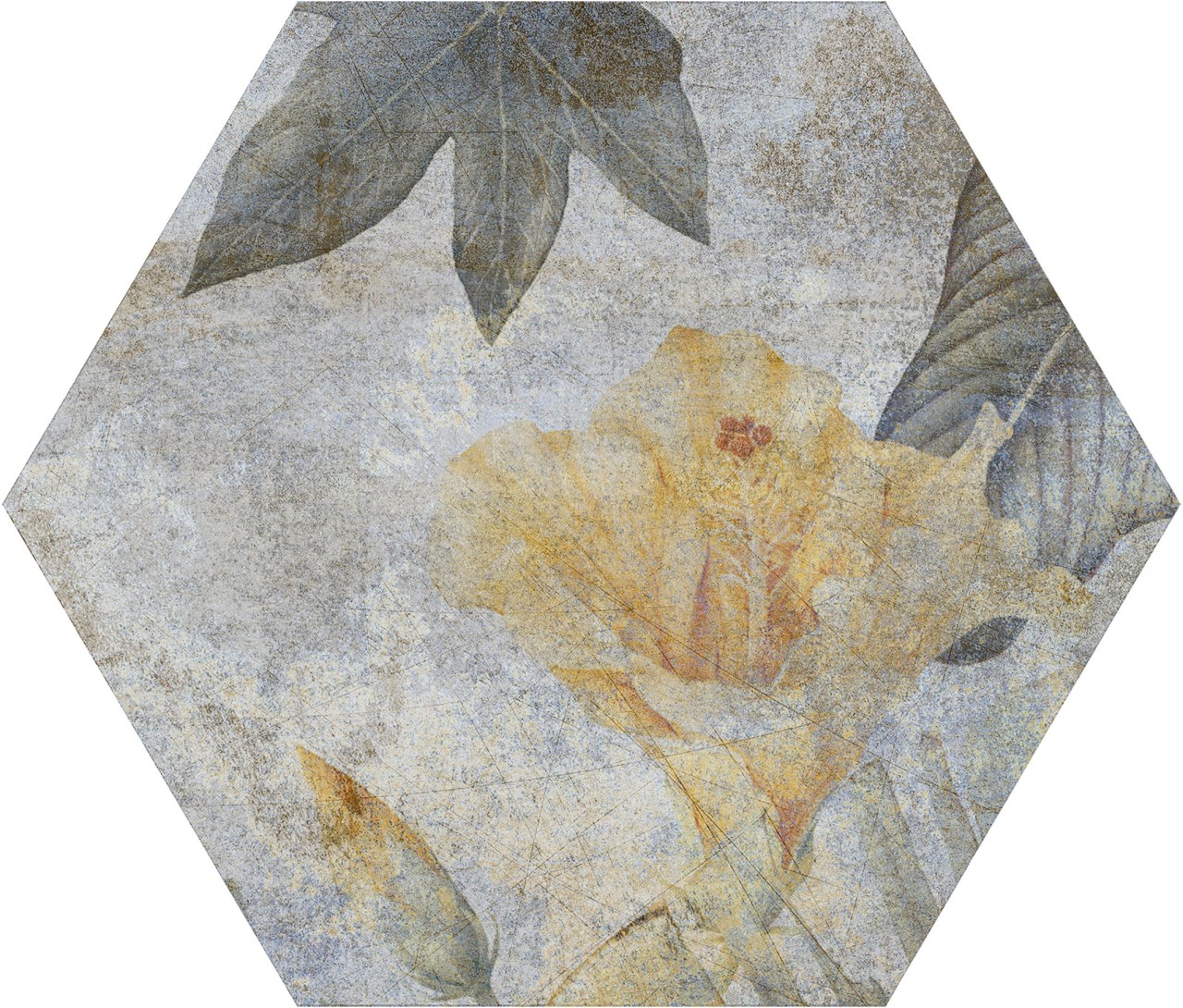 西班牙 暮光森林六角磚  23*27cm RJ294