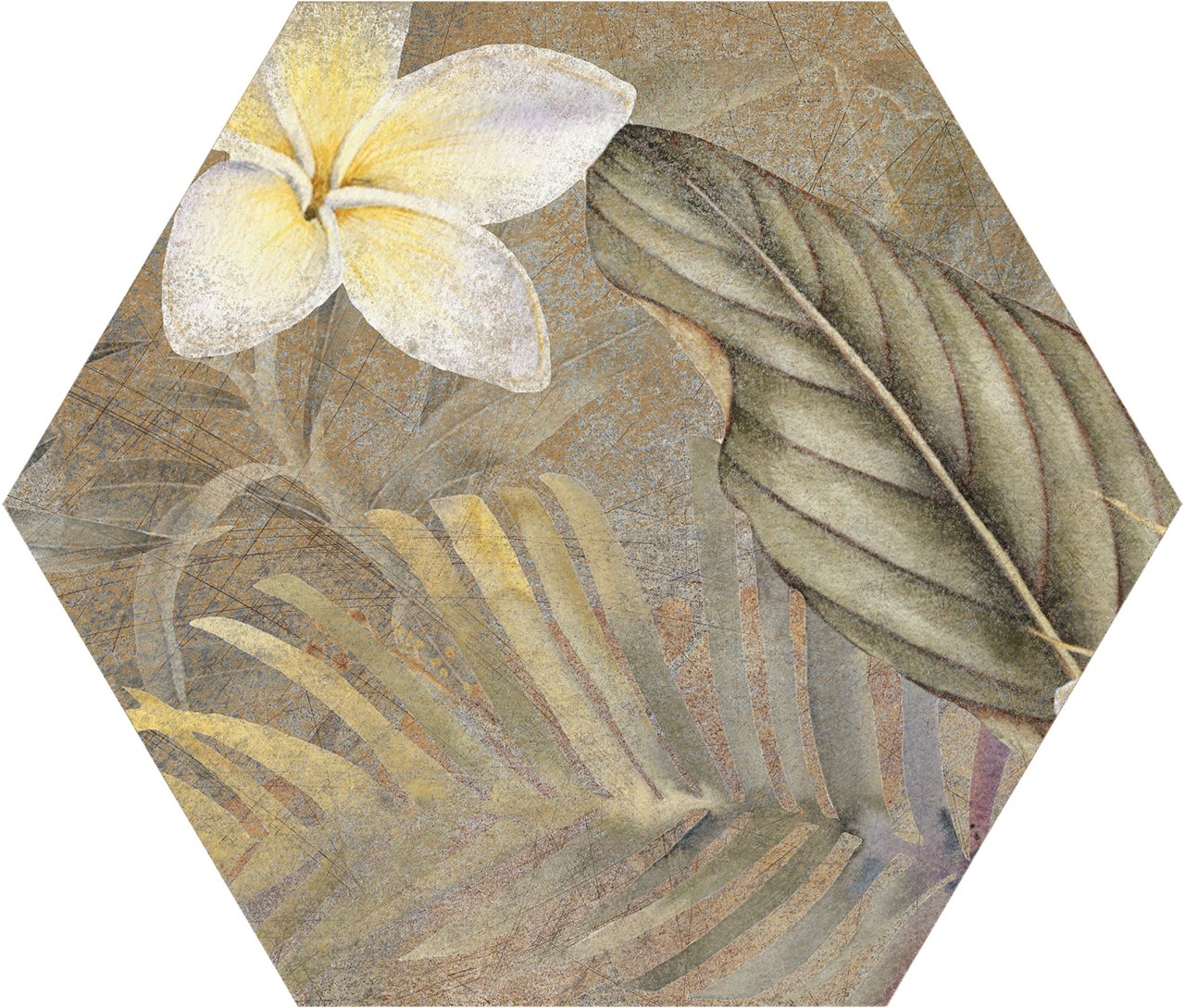 西班牙 暮光森林六角磚  23*27cm RJ294