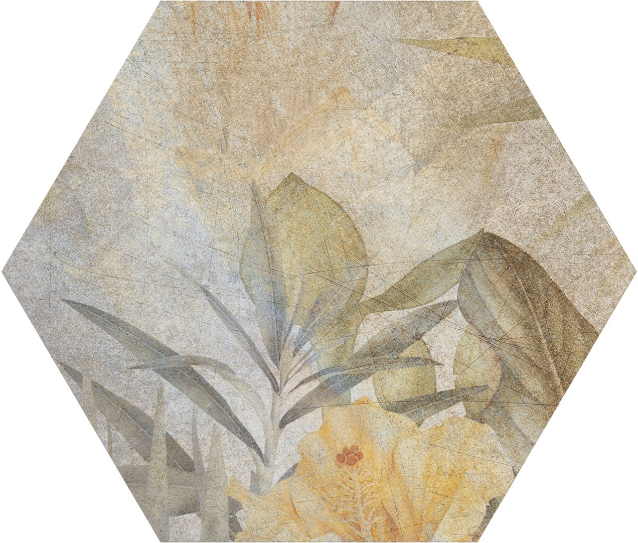 西班牙 暮光森林六角磚  23*27cm RJ294