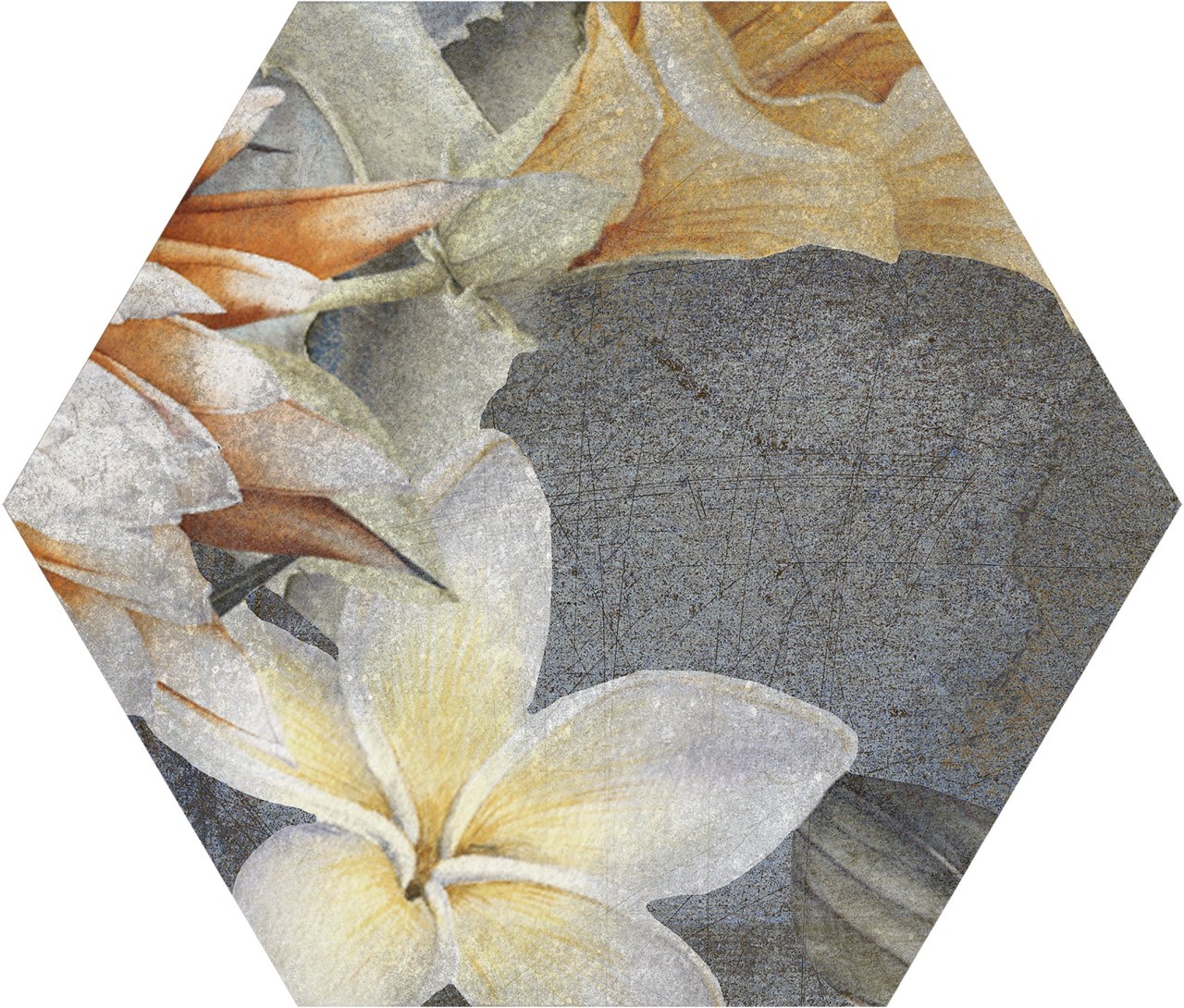 西班牙 暮光森林六角磚  23*27cm RJ294