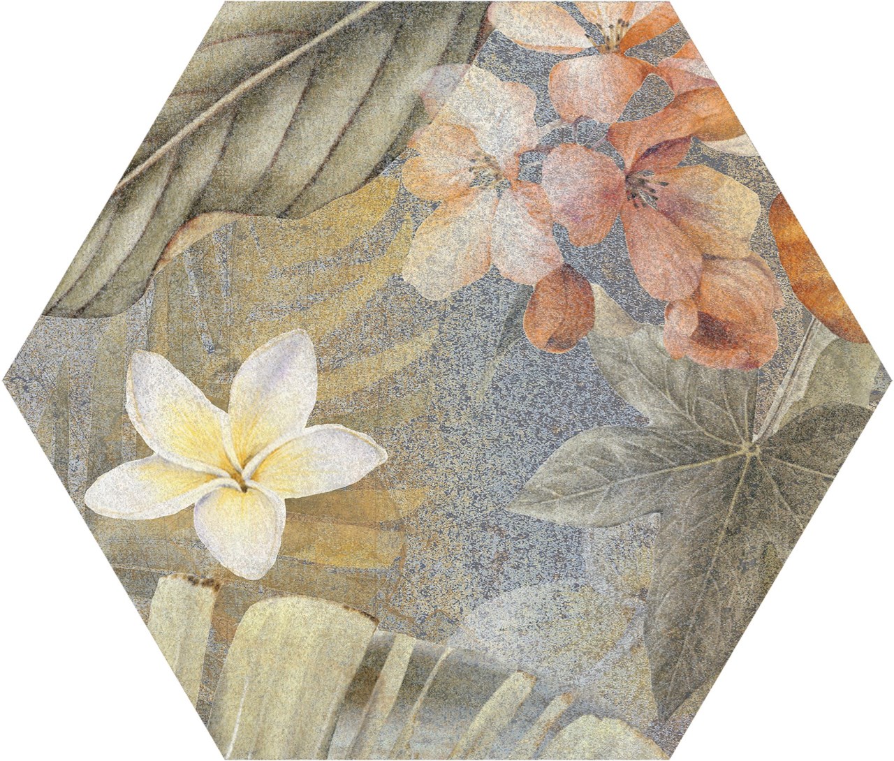 西班牙 暮光森林六角磚  23*27cm RJ294