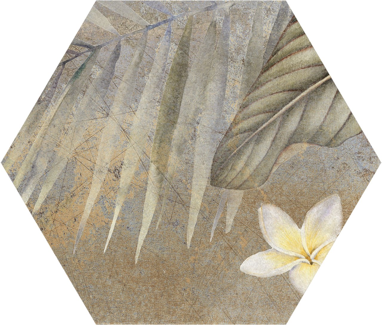 西班牙 暮光森林六角磚  23*27cm RJ294