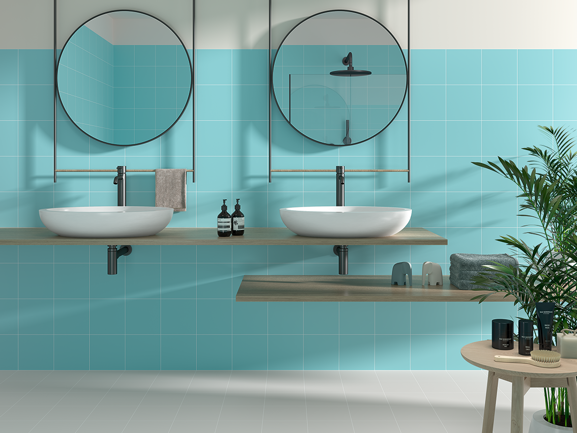 西班牙 馬卡龍純色素磚 花磚 20X20CM JY216-270