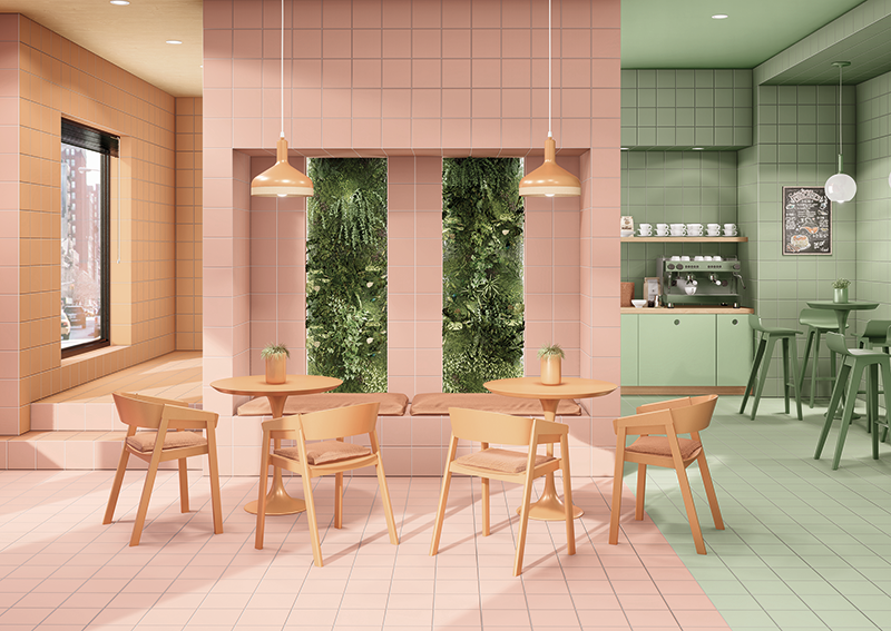 西班牙 馬卡龍純色素磚 花磚 20X20CM JY216-270