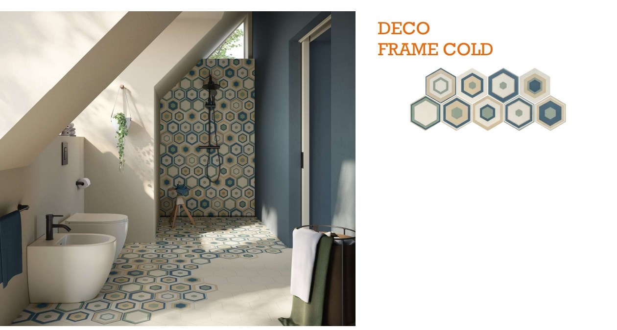 義大利 時色六角素花磚  18.2*21cm CH118-130