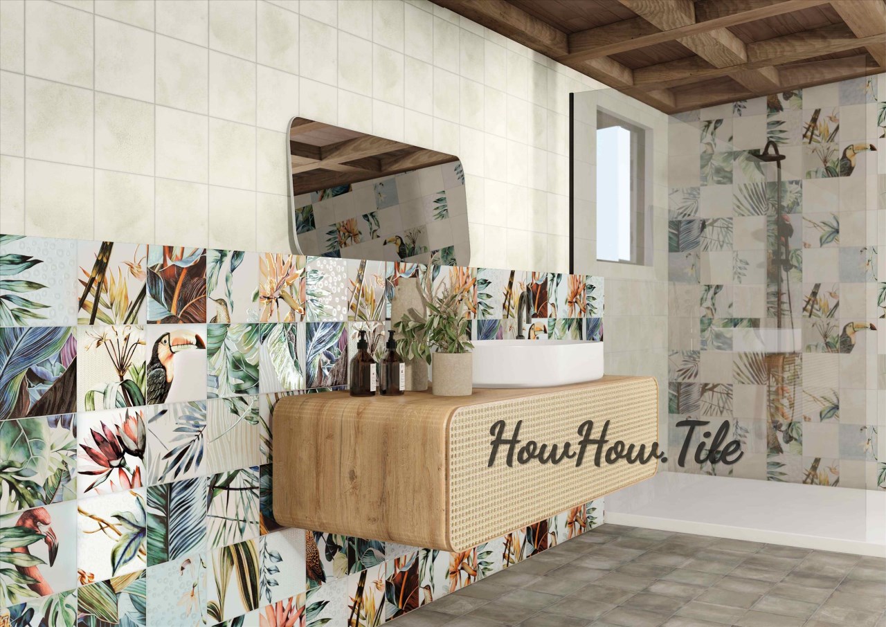 西班牙 亞馬遜素花磚 20*20CM 