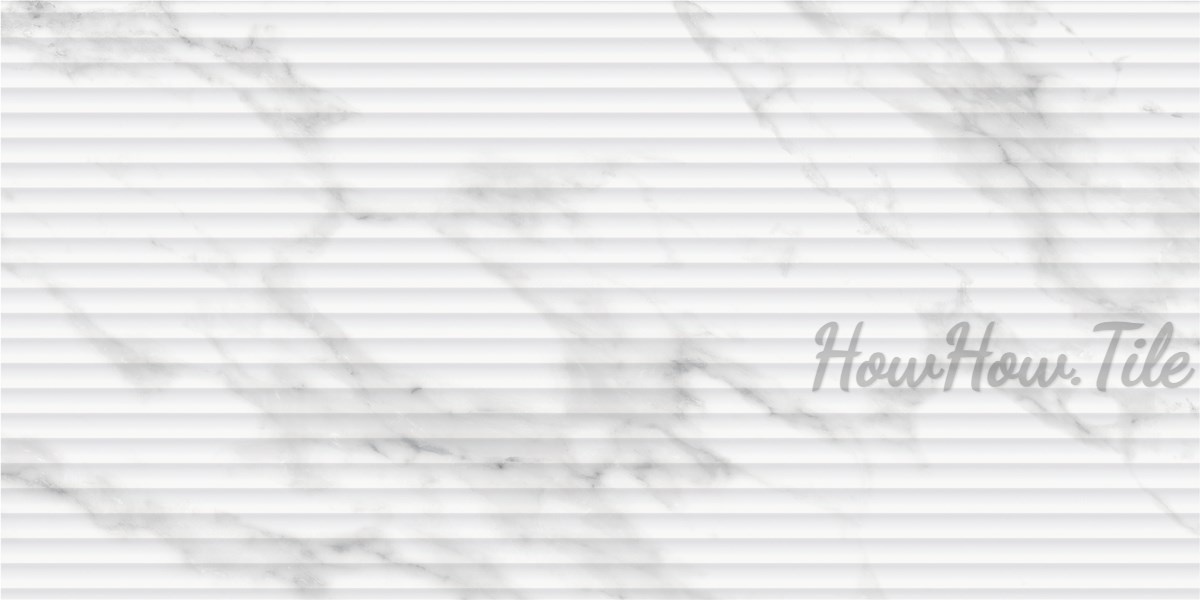 瑰麗大理石素磚立體花磚 60X120 GY6615-8319