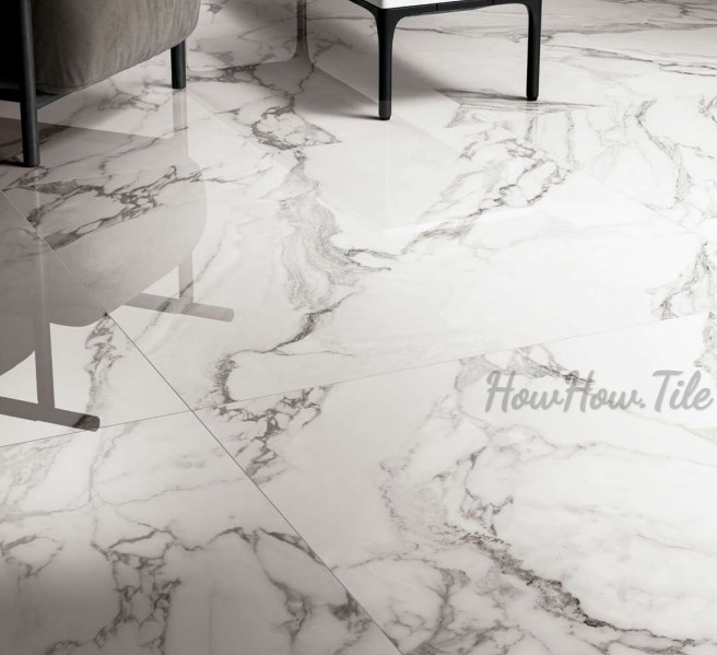 瑰麗大理石素磚立體花磚 60X120 GY6615-8319