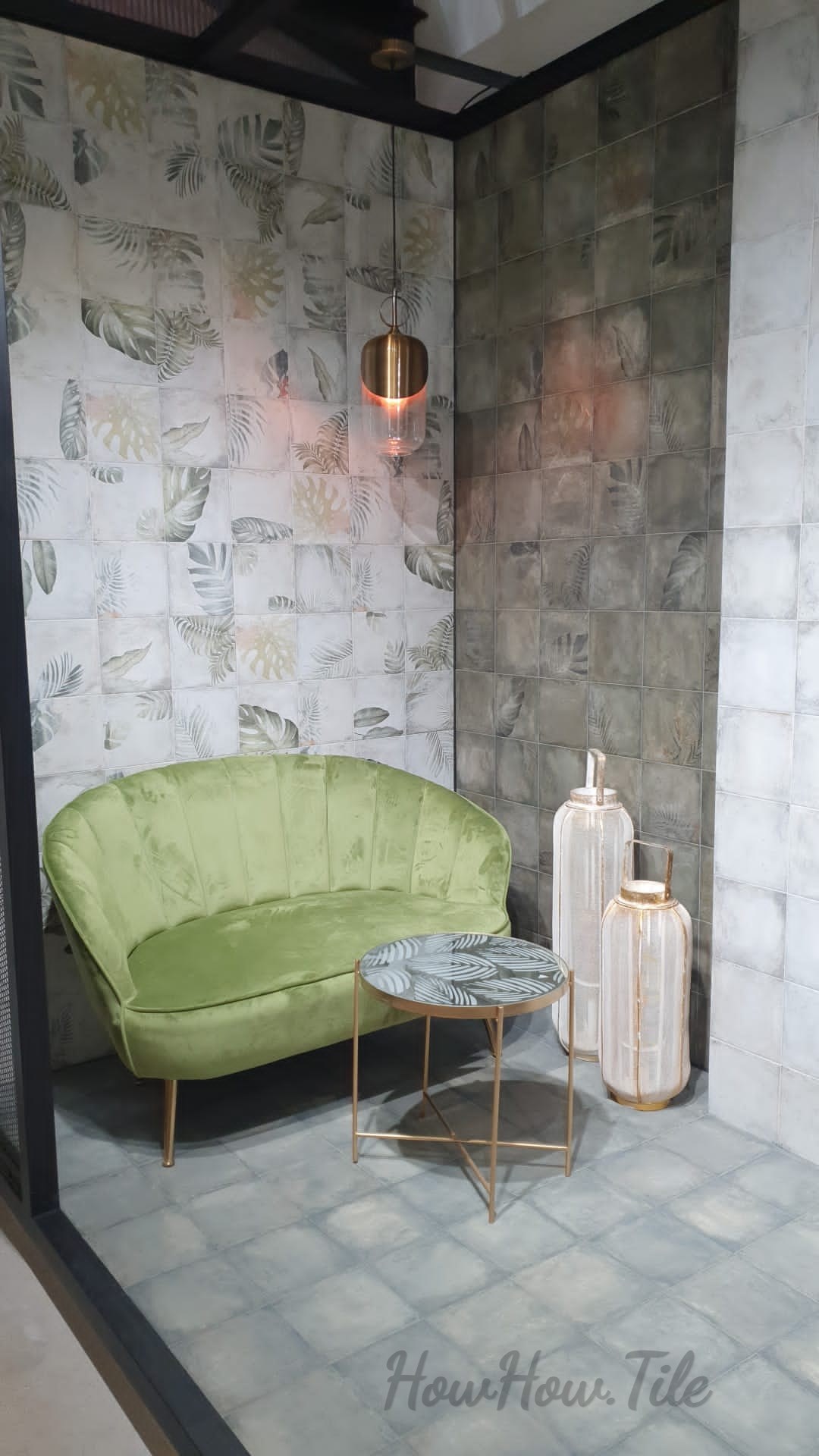 西班牙 熱帶嶼林素花磚 20X20CM  RG185-260